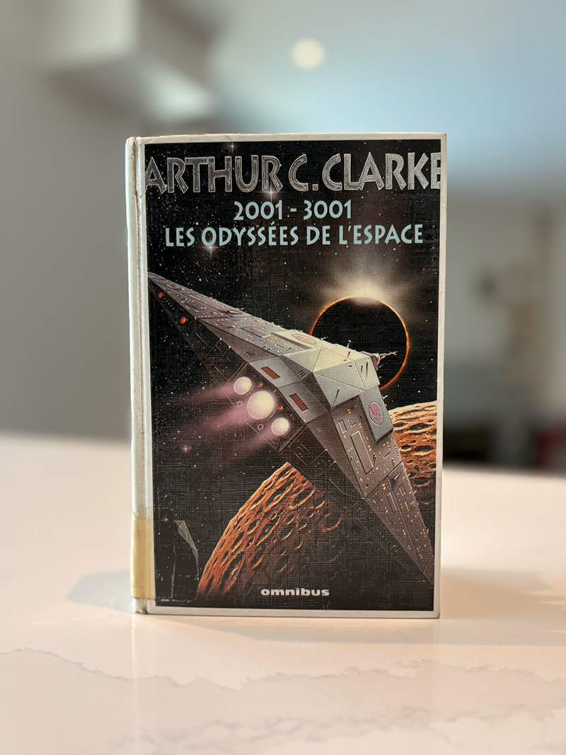 Une photo de la couverture du livre 2001-3001 : L'Odyssées de l'espace.
