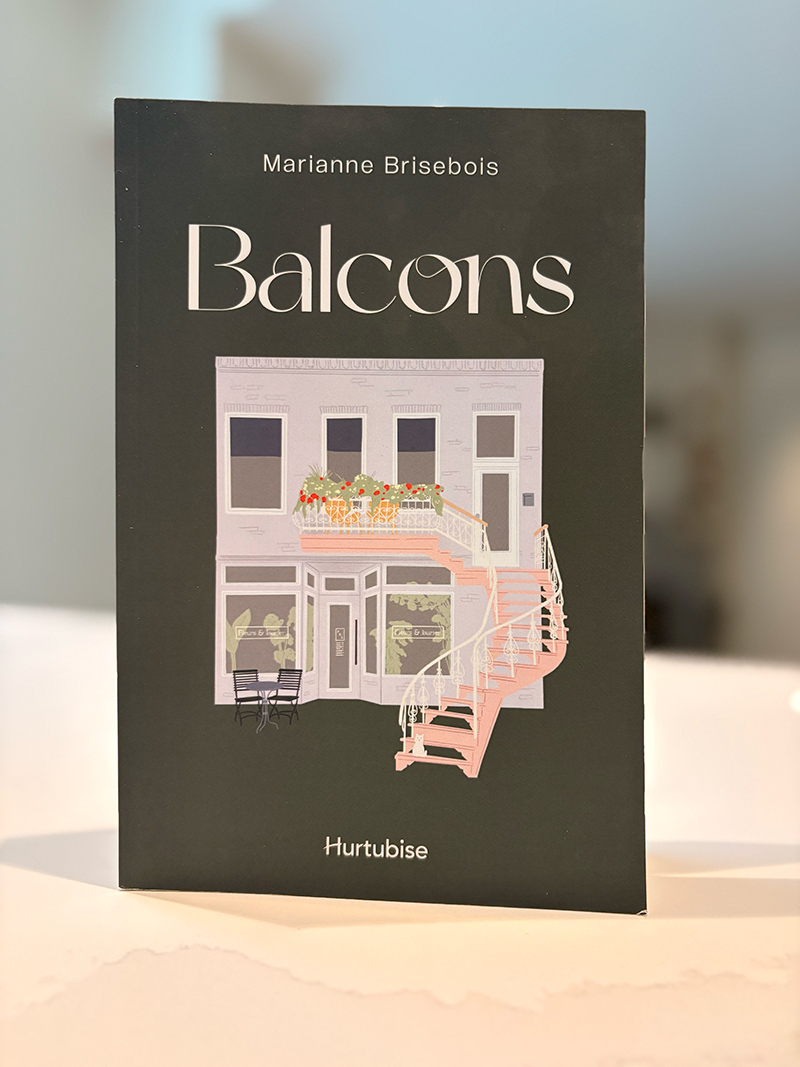 Page couverture du livre Balcons