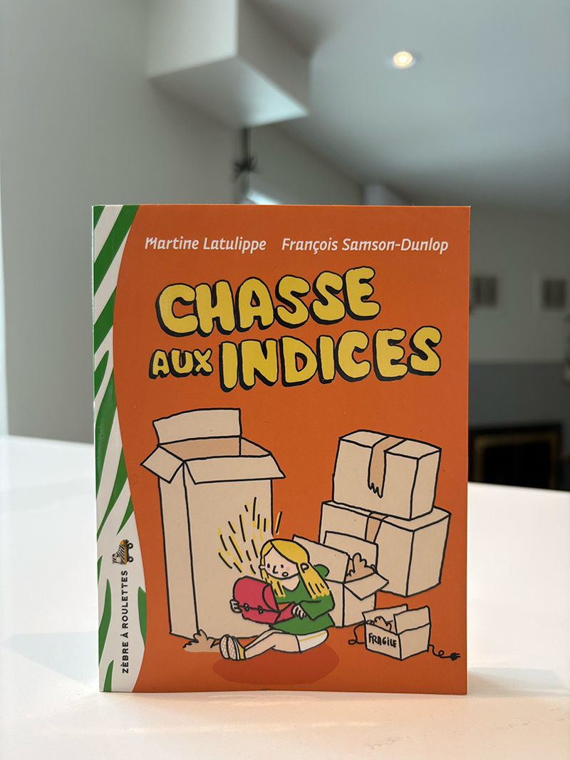 Page couverture du livre Chasse aux indices