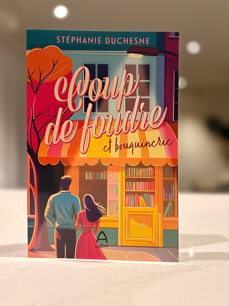 Photo de couverture du livre Coup de foudre et bouquinerie