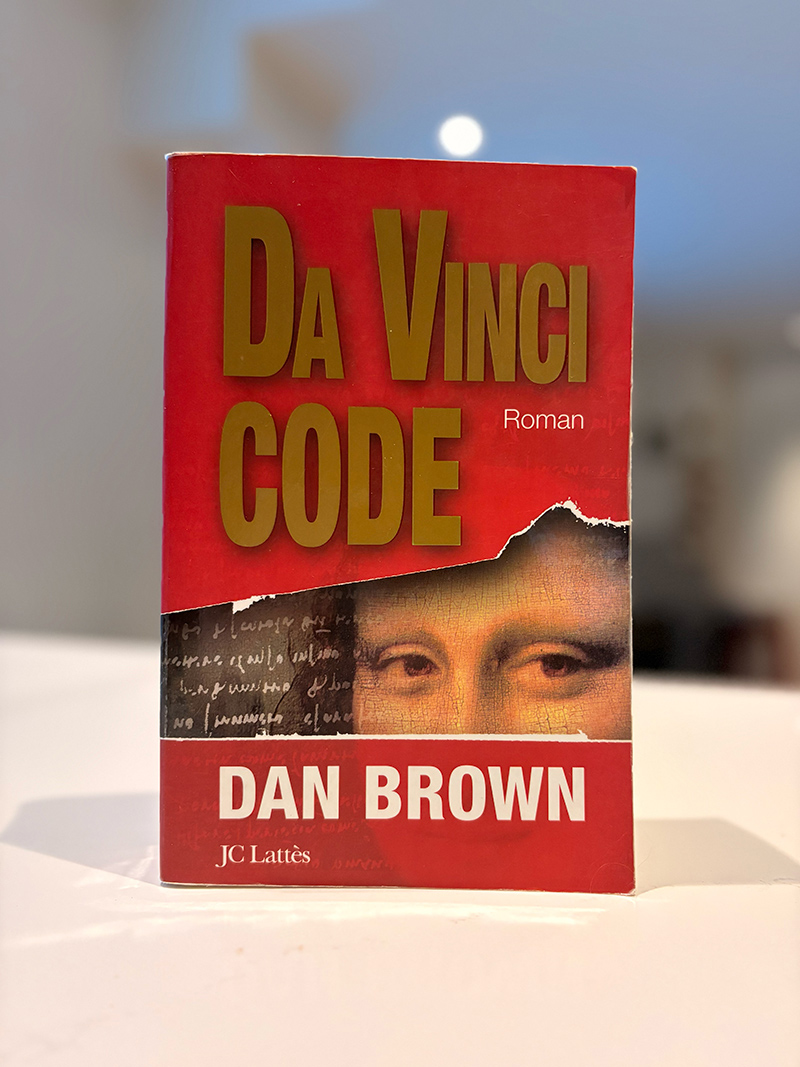 La couverture du livre Da Vinci code - Dan bronw