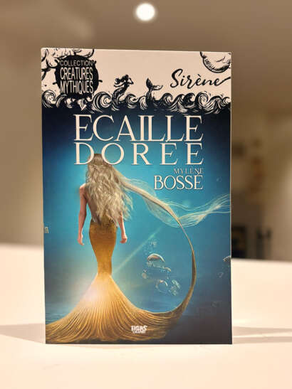 Page couverture du livre Écaille dorée