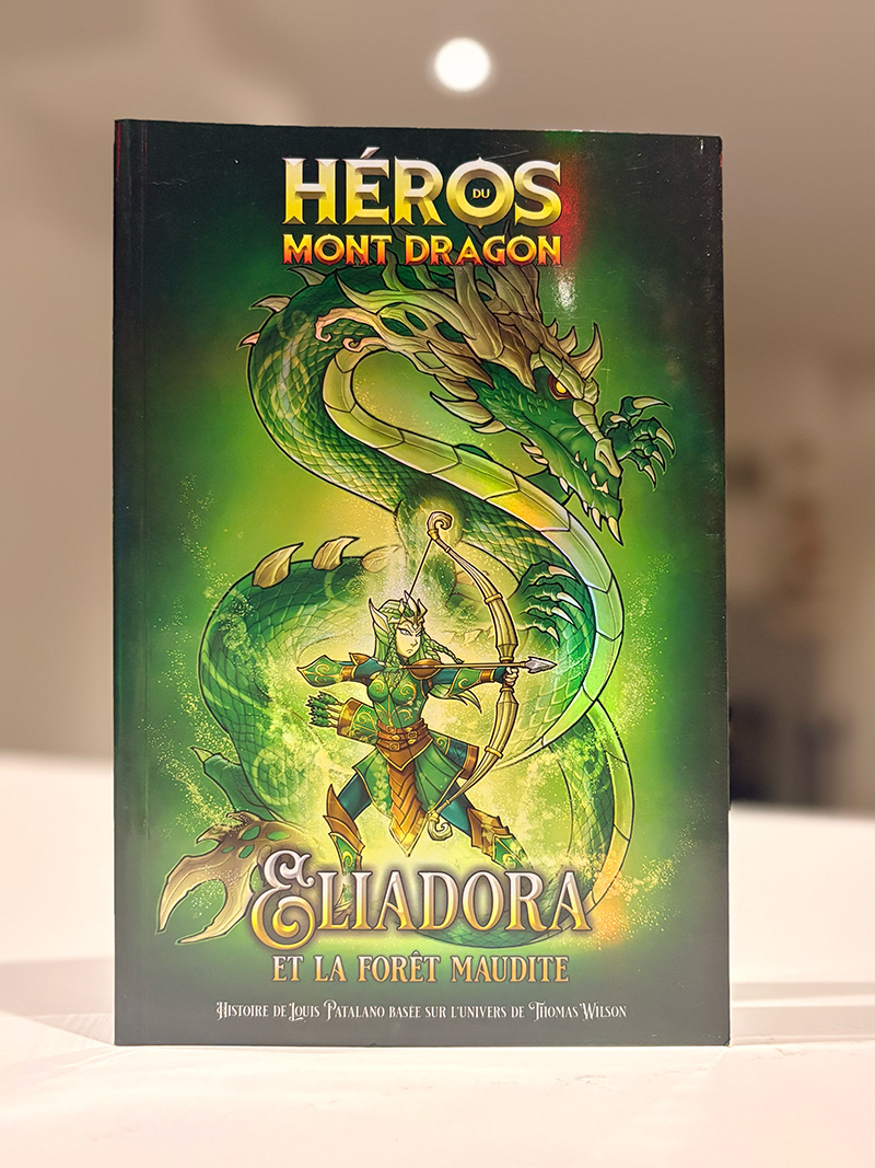 Page couverture du livre Eliadora et la forêt magique