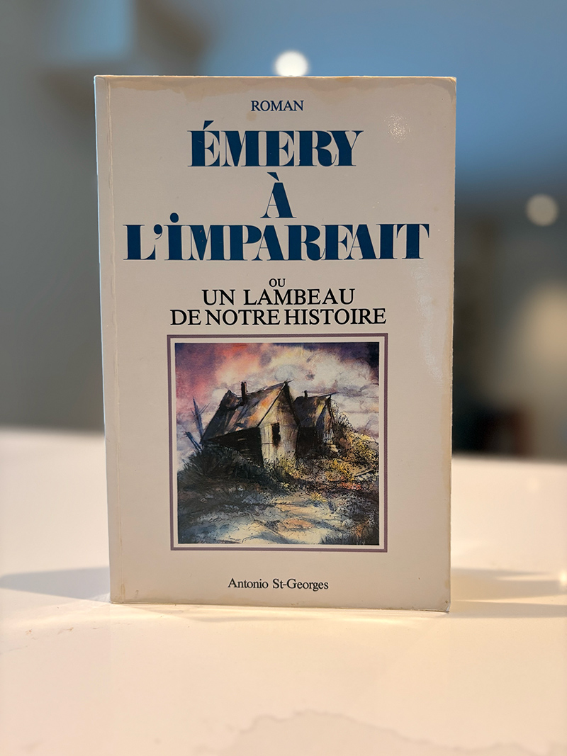 La couverture du livre Émery à l'imparfait.