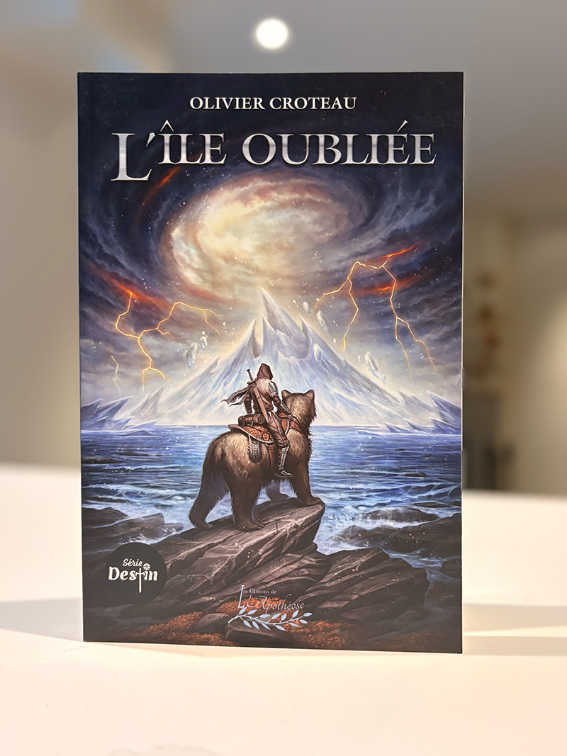 Photo de couverture du livre l'île oubliée