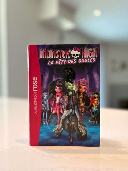 Une photo de la couverture du livre La fête des goules.