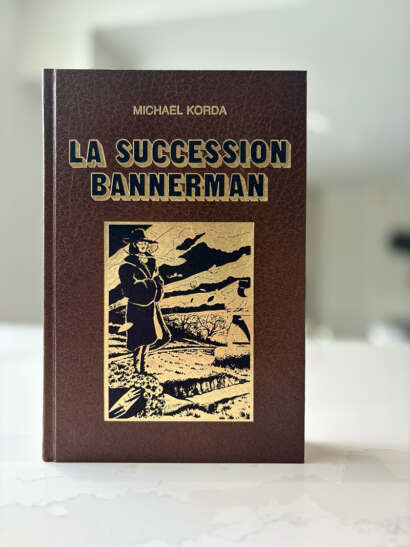 La couverture du livre La succession Bannerman.