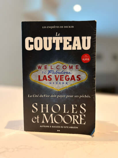 La couverture du livre Le couteau.