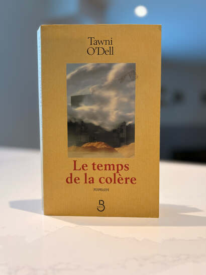 La couverture du livre Le temps de la colère.