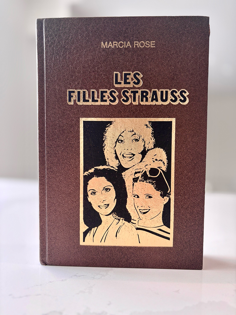 La couverture du livre Les filles Strauss