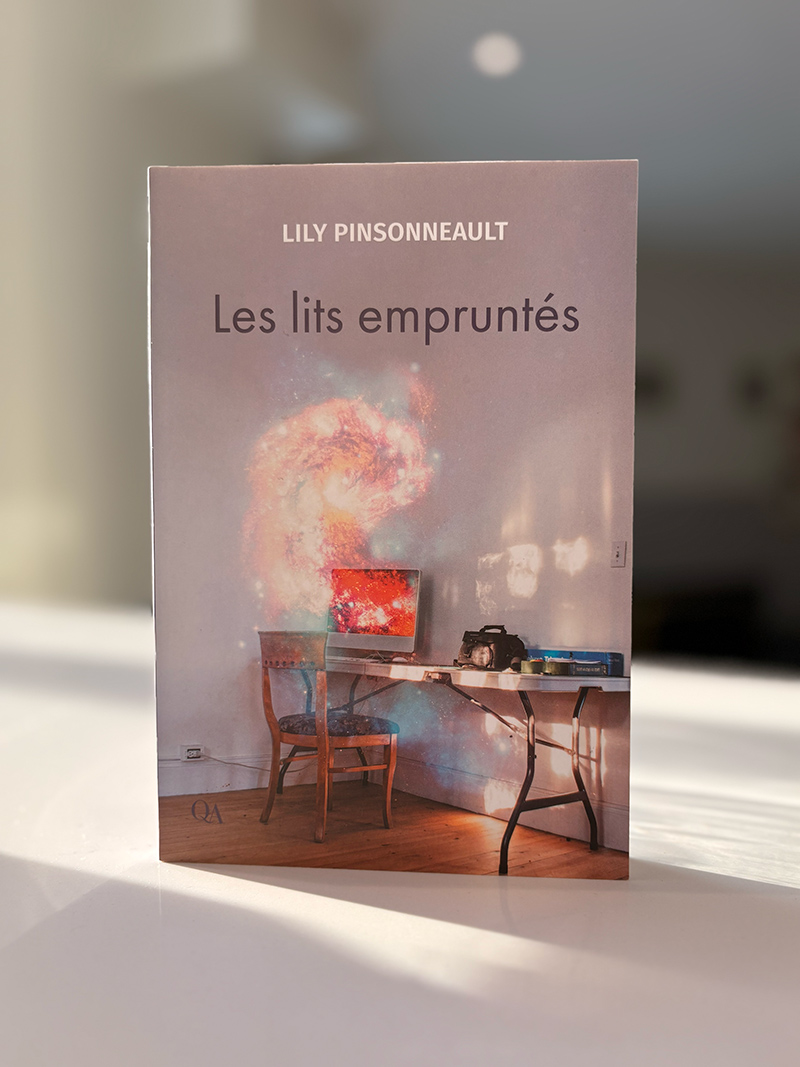 Une photo de la couverture du livre LEs lits empruntés