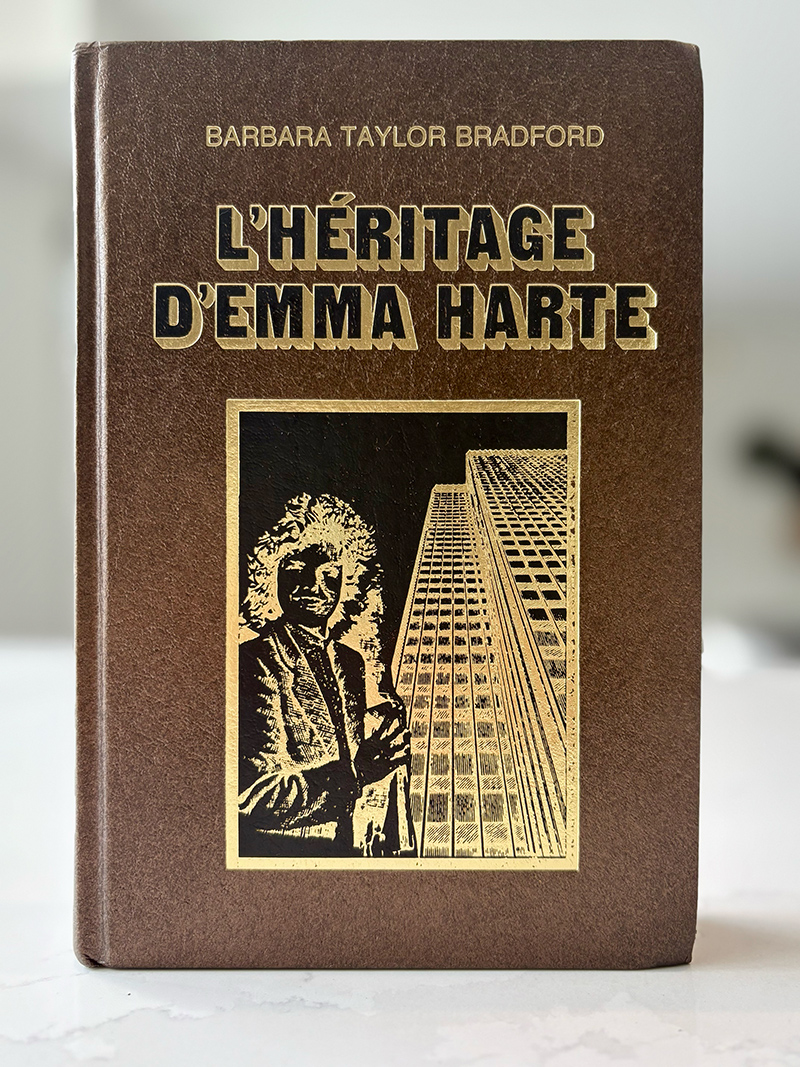 LA couverture du livre L'héritage d'Emma Harte.