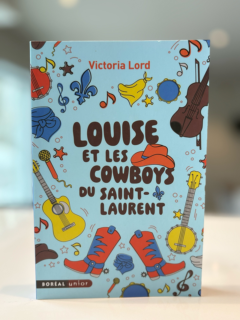 Photo de couverture du livre Louise et les cowboys du Saint-Laurent.