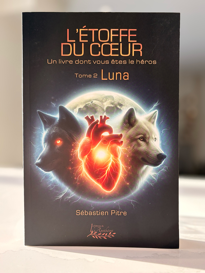 Page de couverture du livre Luna: L'étoffe du coeur