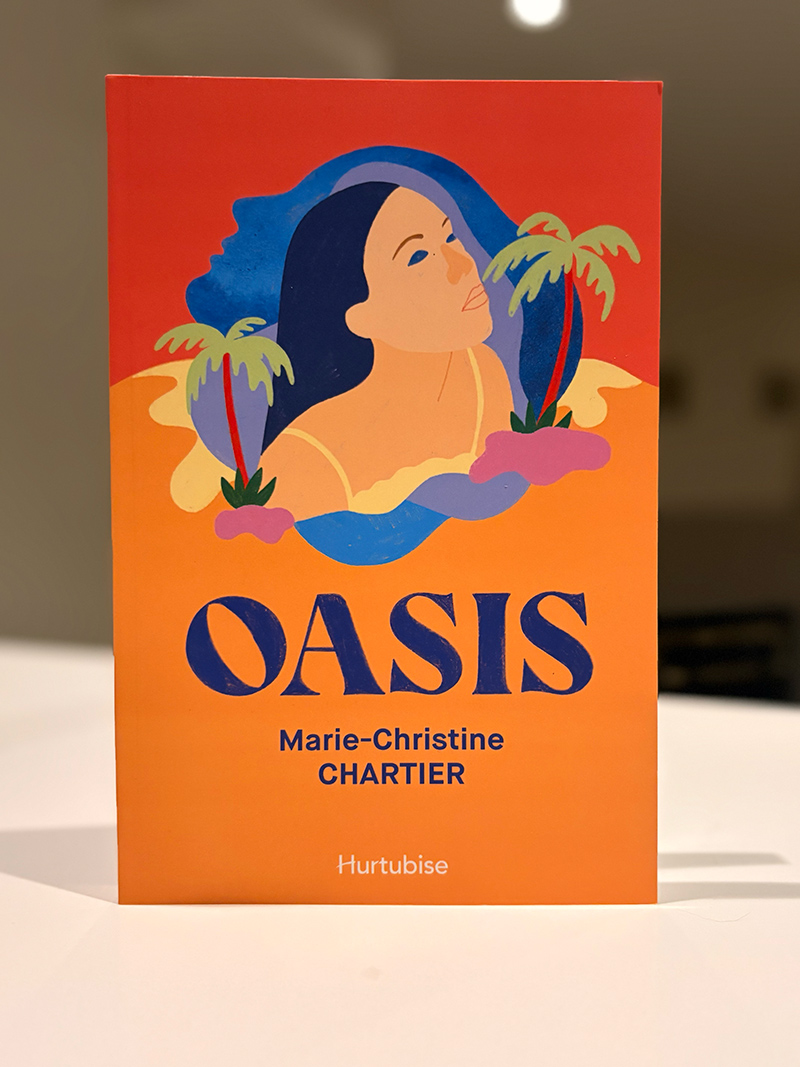 Une photo de la couverture du livre Oasis.