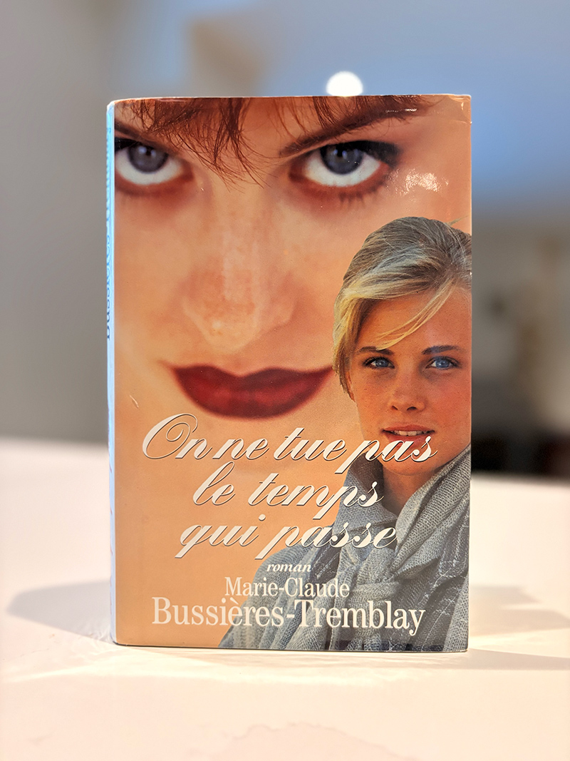Une photo de la couverture du livre On ne tue pas le temps qui passe.