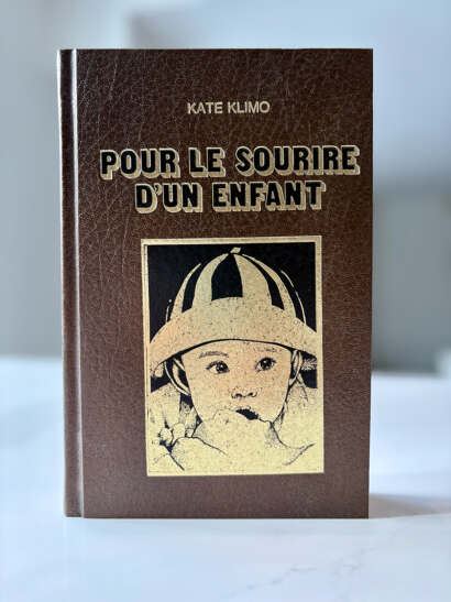 La couverture du livre, Pour le sourire d'un enfant.