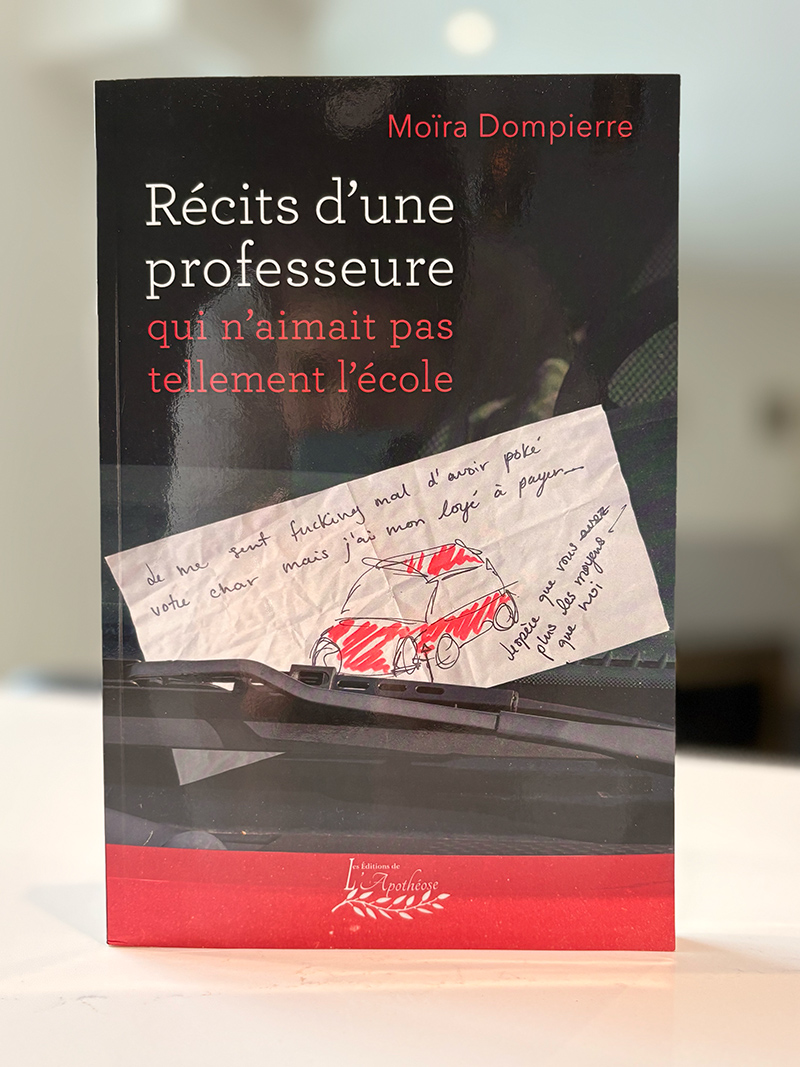 Page couverture du livre Récits d'une professeure qui n'aimait pas tellement l'école