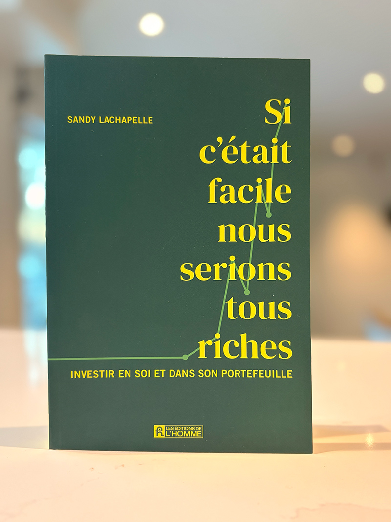 La photo de couverture du livre de si c'était facile nous serions tous riches.