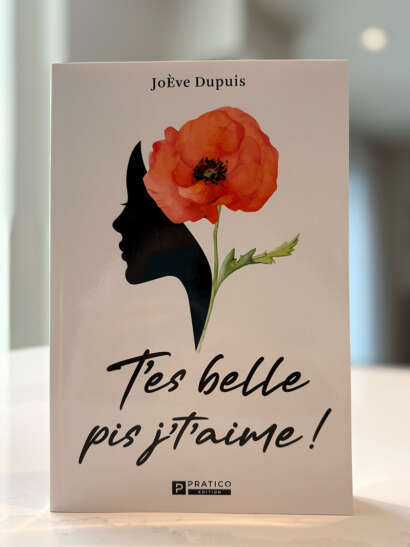 Photo de couverture du livre T'es belle pis j't'aime