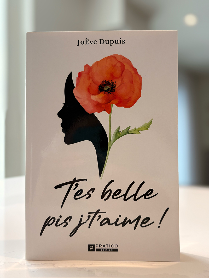 Photo de couverture du livre T'es belle pis j't'aime