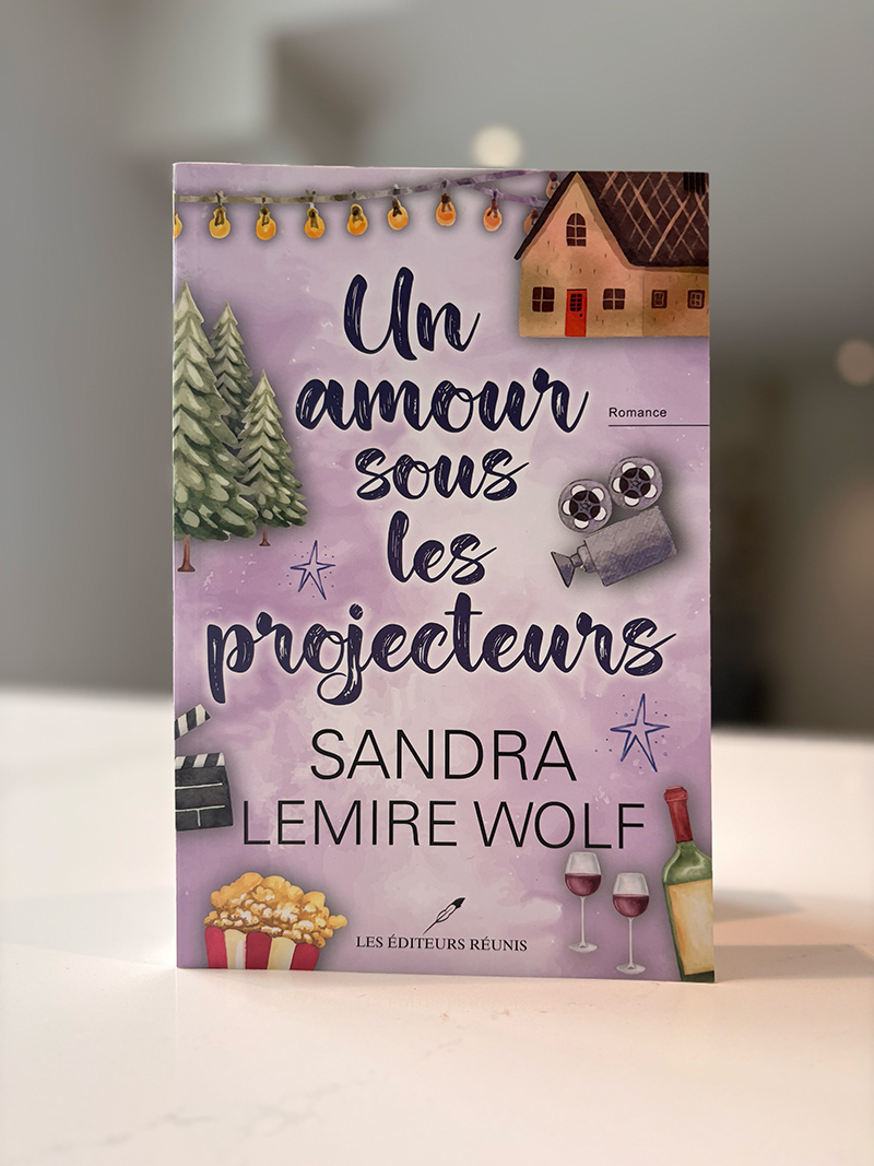 Une photo de la couverture du livre Un amour sous les projecteurs.
