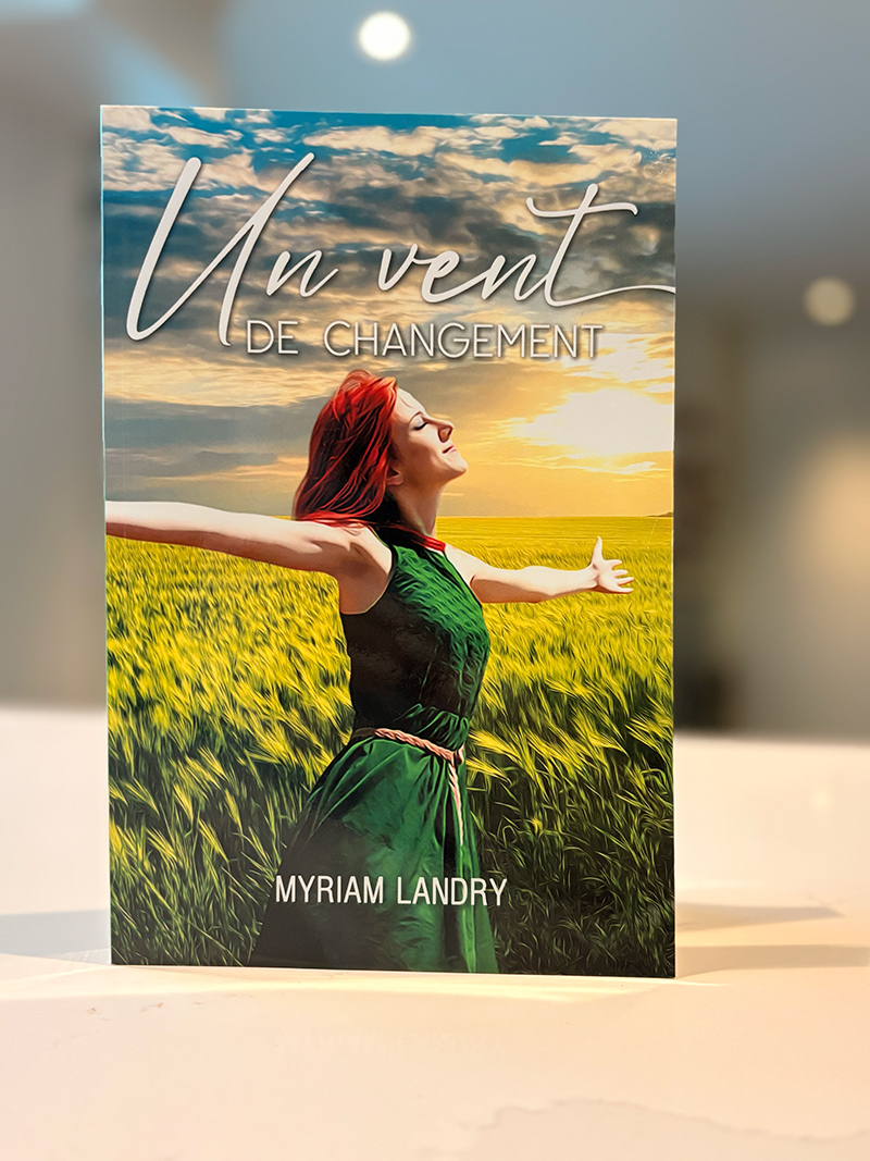 Une photo de la couverture du livre Un vent de changement.