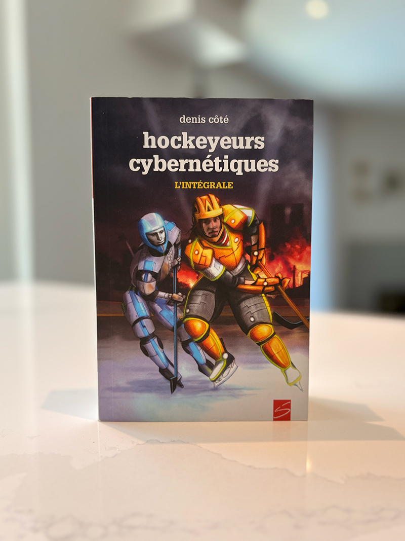 Page couverture du livre Hockeyeurs cybernétiques