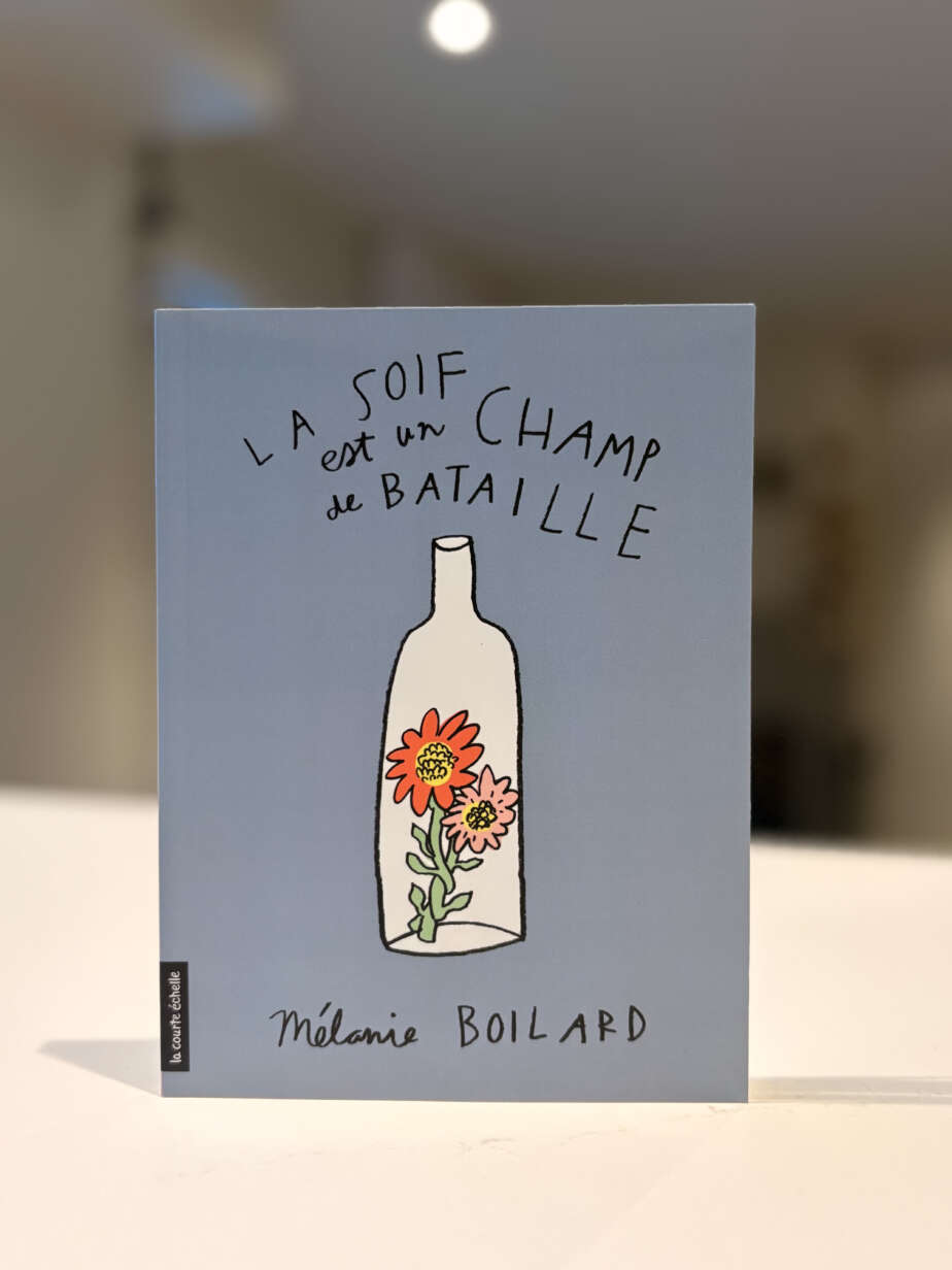 Page couverture du livre La soif est un champ de bataille