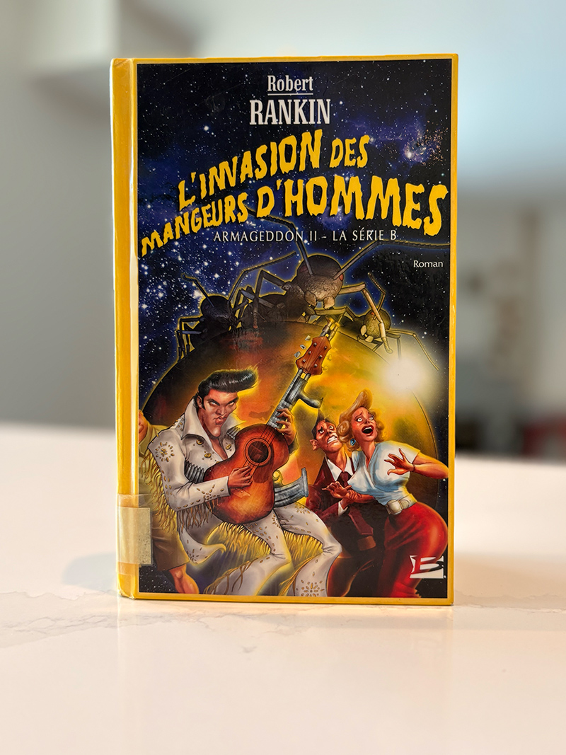Page couverture du livre L'invasion des mangeurs d'hommes