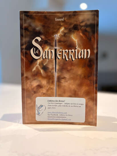 Page couverture du livre Le Santerrian