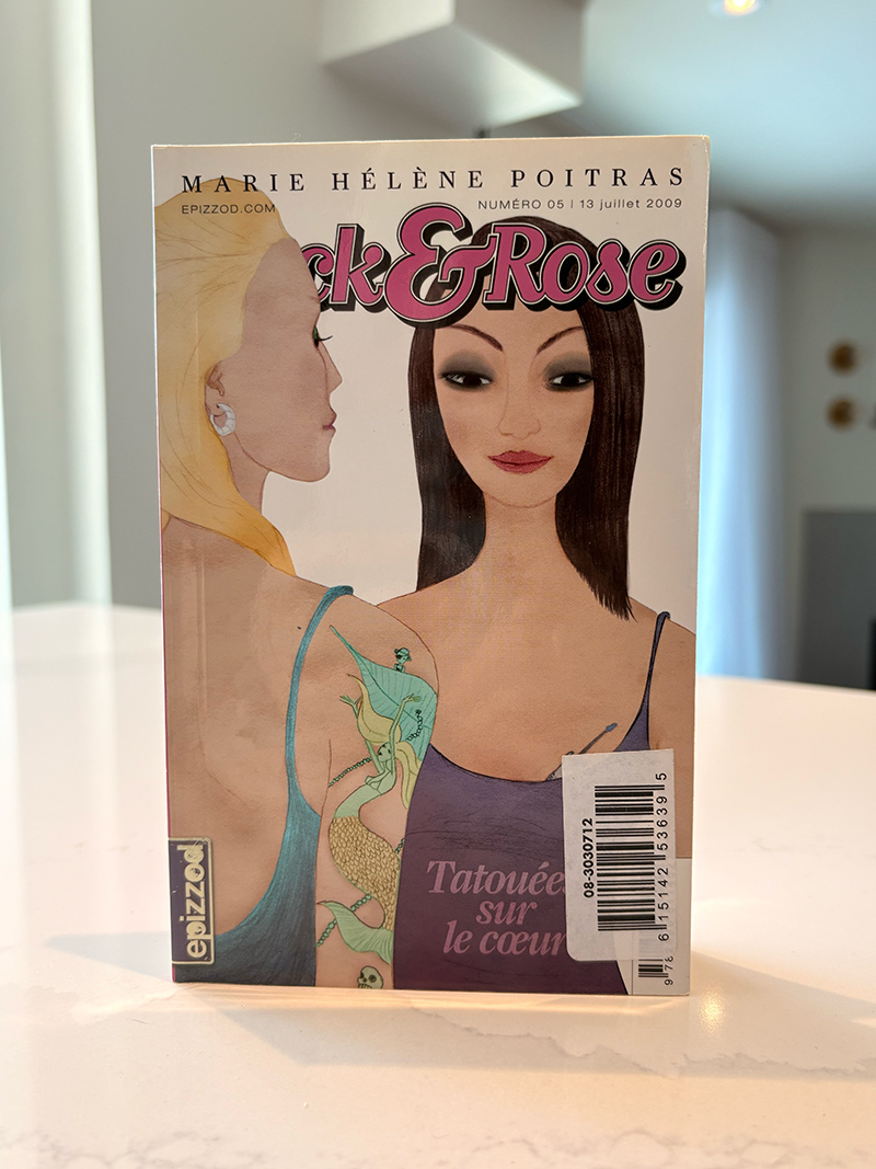 Page couverture du livre Tatouée sur le coeur